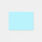 Neon Blue kleur Post-it® Notes (Voorkant)