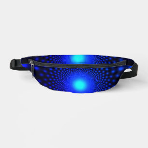 Neon Blue Lights Fanny Pack Heuptasje