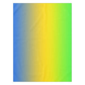  Neon blue, yellow, green gradient, ombre. Tafelkleed (Voorkant)