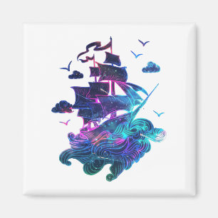 Neon Boat Magneet