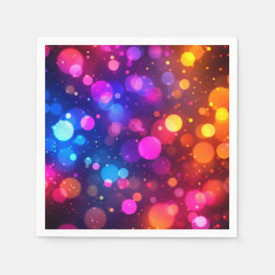 Neon Bokeh Lichten Abstract Servet