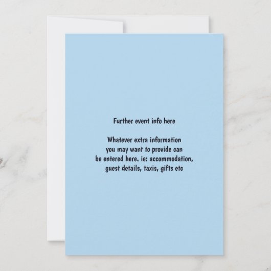 Neon Bowling Night Verjaardagsfeest Kaart (Achterkant)