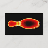  Neon Bowling Pin Visitekaartje (Achterkant)