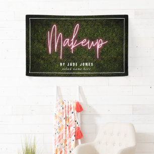 Neon Boxwood Make-up Artiest Cosmetoloog Spandoek