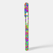 Neon Bright Rainbow Confetti Abstract Case-Mate iPhone Case (Achterkant / Links)