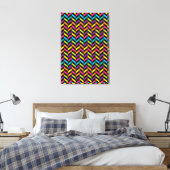 Neon BrightStor mode kleurrijk design 1 Canvas Afdruk (Insitu (Slaapkamer))