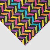 Neon BrightStor mode kleurrijk design 1 Tissuepapier (Detail)