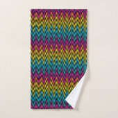 Neon BrightStor mode kleurrijk design 8 Bad Handdoek (Handdoek)