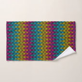Neon BrightStor mode kleurrijk design 8 Bad Handdoek (Handdoek)