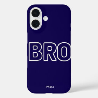 Neon Bro iPhone 16 Hoesje