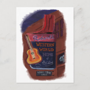 Neon Broadway Nashville Tennessee - Postcard Briefkaart