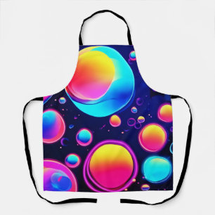 Neon Bubble Universe Schort