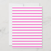 Neon Building Blocks 7e anniversaire Invitations (Dos)