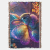 Neon Bunny Deken (Voorkant Verticaal)