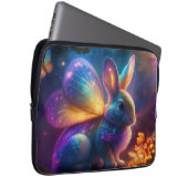 Neon Bunny Laptop Sleeve (Voorkant Rechts)