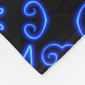 Neon Butterfly Fleece Deken (Hoek)