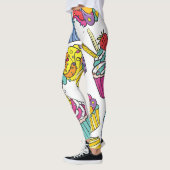Neon Cakes: Pop Art Pattern. Leggings (Links)