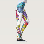 Neon Cakes: Pop Art Pattern. Leggings (Rechts)