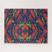 Neon Camo Challenging Legpuzzel (Horizontaal)