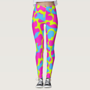 Neon Camo Leggings