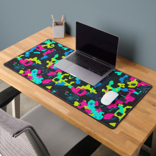 Neon Camouflagepatroon Bureaumat