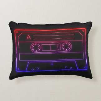 Neon Cassetteband Retro Esthetische Kussenhoes Accent Kussen