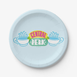 Neon Central Perk Logo Papieren Bordje
