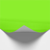 Neon Chartreuse Cadeaupapier (Hoek)