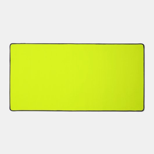 Neon Chartreuse couleur solide | Classique (Recto)
