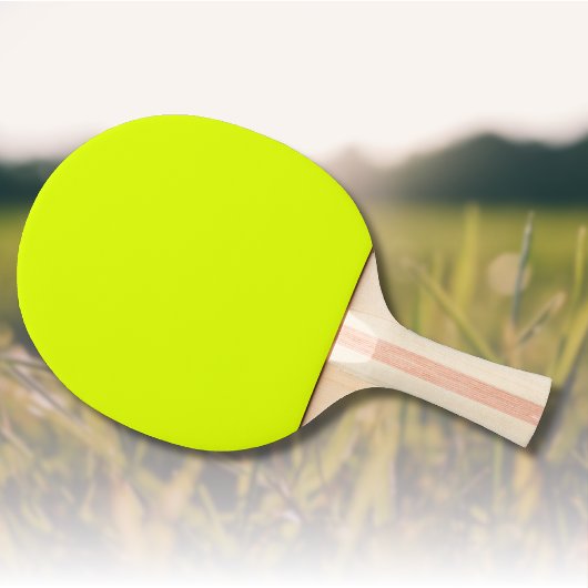 Neon Chartreuse Solid Color | Trendy kleur Tafeltennisbatje