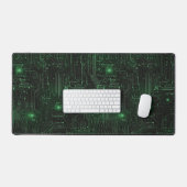 Neon Circuit Desk Mat (Clavier et souris)