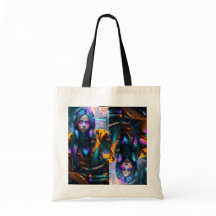 Neon City Girl Sac fourre-tout