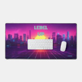 Neon City Twilight Desk Mat (Clavier et souris)