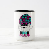 Neon Claus Tweekleurige Koffiemok (Center)