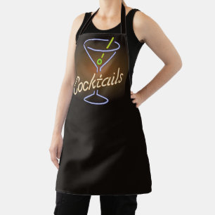 Neon Cocktails Bord Schort