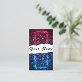 Neon Coffee Carte de visite (Debout devant)