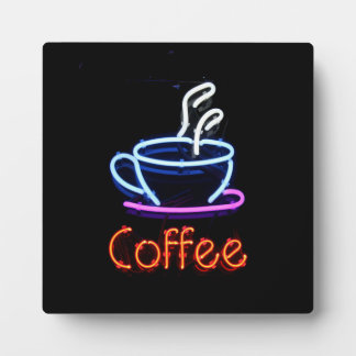 Neon Coffee-teken Fotoplaat