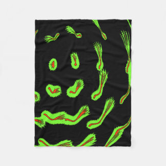 Neon Cometflare Fleece Blanket Deken
