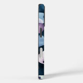 Neon Cosmic Koe Print Telefoonhoes Case-Mate iPhone Case (Achterkant / Rechts)