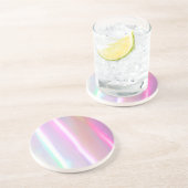 Neon Cotton Candy Dessous de verre en grès (Côté)