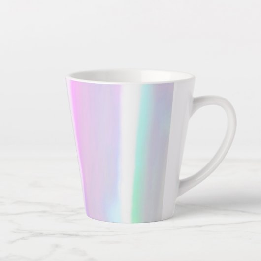Neon Cotton Candy Latte Mug (Droite)