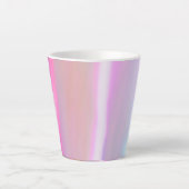 Neon Cotton Candy Latte Mug (Devant)