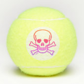 Neon Crâne blanc Penn balles de tennis (Devant)