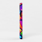 Neon Cube Vortex Art Case-Mate iPhone Case (Achterkant/rechts)