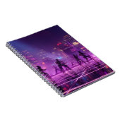 Neon Cyber City Dance Carnet (Côté Droit)