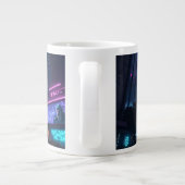 Neon Cyber City Mug - Plongez dans l'avenir! (Dos)