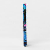 Neon Cyberpunk Astronaut Case-Mate iPhone Case (Achterkant/links)