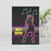 Neon Dance - Invitations dansantes (Debout devant)