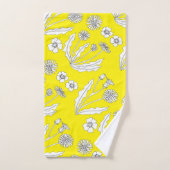 Neon Dandelion Towel Set Bad Handdoek (Handdoek)