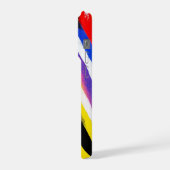 Neon Diagonal Stripe Color Clash (Côté gauche)